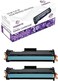 44A CF244A Compatible Toner Cartridge to use with LaserJet Pro M15a M15w MFP M28a M28w Printers BLACK (PACK OF 2)
