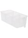 Litem Fridge Organizer with Handle Multi-Tray, Small, Clear