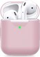 Keybudz Podskinz Airpods 2 &amp; 1 Case Front LED Visible Protective Silicone Cover And Skin Compatible With Apple Airpods Without Carabiner Pretty In Pink