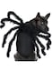 Malier Halloween Dogs Cats Costume Furry Giant Simulation Spider Pets Outfits Cosplay Dress up Costume Halloween Pets Accessories Decoration for Dogs Puppy Cats (Large) Black