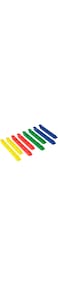 Kikkerland Stackable Bag Clips 8 Pieces, Multicolour