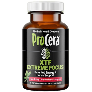 Procera XTF Extreme Focus Supplement Capsules, Pack of 40's