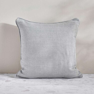 Home Textured Down Alternative Cushion - Light Blue