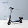 Crony V18 Electric Scooter With 1500Wx2 Dual Motor, 50-60Km/H Speed, 120Kg Max Load, Front/Rear Suspension, Rear Luggage Box, LED Headlamp, LCD Display, Bluetooth Speaker, Phone Holder, Blue