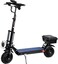 Crony V18 Electric Scooter With 1500Wx2 Dual Motor, 50-60Km/H Speed, 120Kg Max Load, Front/Rear Suspension, Rear Luggage Box, LED Headlamp, LCD Display, Bluetooth Speaker, Phone Holder, Blue