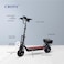 Crony V18 Electric Scooter With 1500Wx2 Dual Motor, 50-60Km/H Speed, 120Kg Max Load, Front/Rear Suspension, Rear Luggage Box, LED Headlamp, LCD Display, Bluetooth Speaker, Phone Holder, Red
