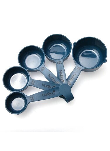 5pcs Measuring Cup Set Blue Color 17.7X9.9X6.4 Cm