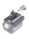 【Upgraded】 3-in-1 V6/V7/V8 Adapter for Makita 18V Lithium Battery Convert to for Dyson V6/V7/V8 Handheld Vacuum Cleaner Battery Compatible with V6/V7/V8 Animal Absolute V6/V7/V8 Common (Makita)
