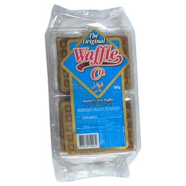The Original Waffale Co. Blueberry Style Waffles, 150g