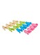 Cloth Pegs Set Multicolour 2.5 x 9cm