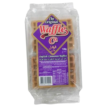 The Original Waffale Co. English Cinnamon Waffles, 130g