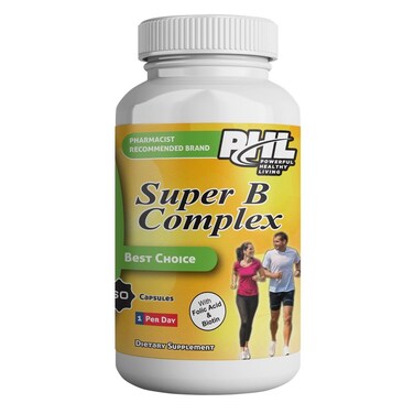 PHL Super B-Complex Capsules 60's