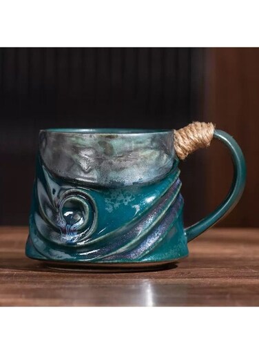 Ceramic Japanese Style Coffee Mug Tea Cup Creative Coffee Cup Hand Painted