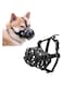 NeoStyle Dog Muzzle,Comfortable Breathable Mesh Soft Fabric, Adjustable Loop Pet Muzzle, Anti Biting Barking Chewing forSmall, Medium and Large dogs (Silicone, L (mouth circumference 25-29cm))