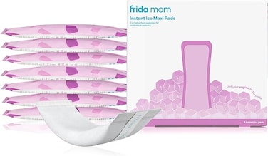 Frida Mom 2-In-1 Postpartum Absorbent Postpartum Perineal Ice Maxi Pads   Instant Cold Therapy Packs And Absorbent Maternity Pad In One Ready-To-Use Padsicle For After Birth