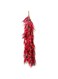 5 Strings Simulation Artificial Lifelike Fake Vegetable Artificial Red Pepper Hanging String Foam Vegetables for Home Kitchen Decor Photography Props