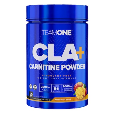 Team One Life Cla + Carnitine, Mango, 50, Weight Management, Enhanced Energy