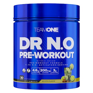 Team One Dr N O Pre-workout, Mojito, 30 Servings