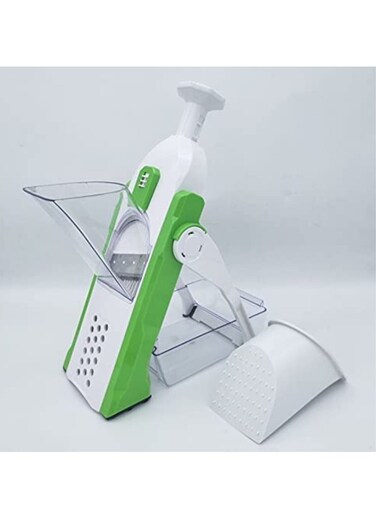Vegetable Cutter, Adjustable Kitchen Mandoline Slicer, Adjustable Thickness Potato and Onion Cutter, Safe Upright Fruit Cutter, French Fries