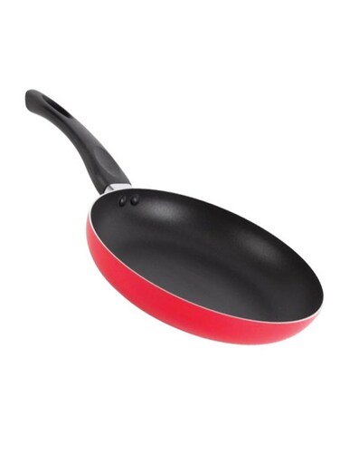 3 Layer Non-Stick Coating Fry Pan With&nbsp; Ergonomic Handle Red 26 Cm,BB1733