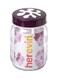 Plain Jar 1.5L Clear/Purple/White
