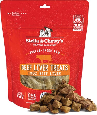 Stella &amp; Chewy's Beef Liver Treats - 3 Oz - 8/cs