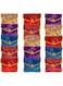 Bleiou 15 Pcs Jewelry Silk Purse Pouch Brocade Gift Bags Mix Colors(Small)