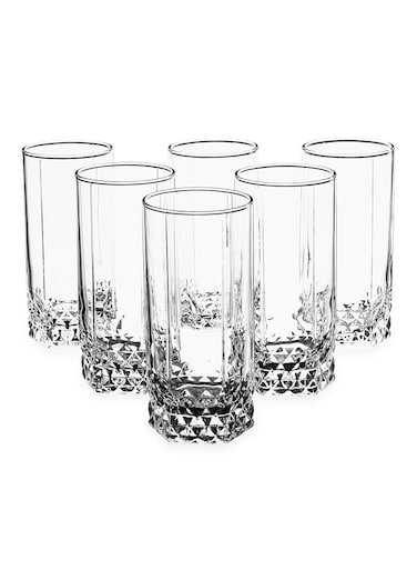 6-Piece Valse Glass Set Clear 290ml