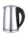 Geepas Stainless Steel Electric Kettle 1850 Watts, Silver, 1.8 Litre, Gk6123