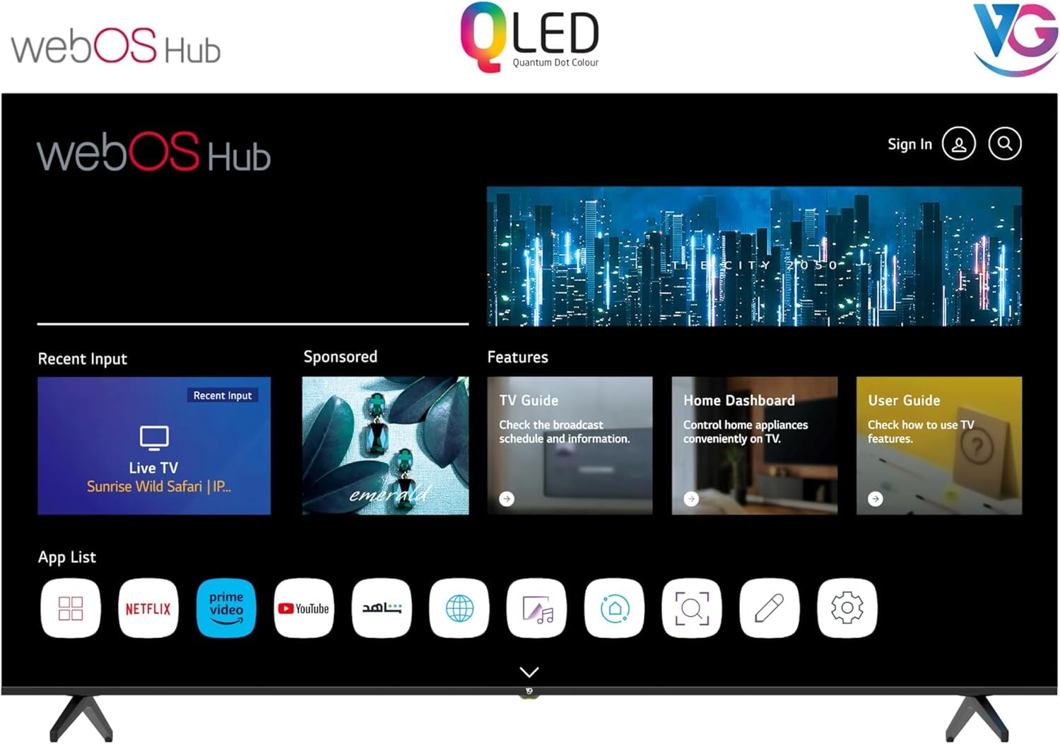 vg Vg Qled 85 85 inch