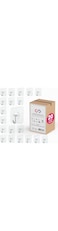 Brandsfinity 20pcs Adhesive Wall Hooks for Hanging, Heavy Duty Sticky Hooks for Wall, No Drill Transparent Self Adhesive Hooks, Holds 8kg