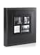Tazweeq Photo Album,600 Photos Large Capacity Leather Cover,Picture Albums with 600 Pockets for Family Wedding Anniversary Baby,Easy to Clean (Black)