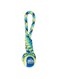 Zeus K9 Fitness by Zeus Tennis Ball Rope Tug - 23 cm