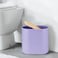 10 Piece Purple Bamboo Plastic Bathroom Accessories Set