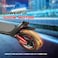 Crony M365 Max Long Range Electric Scooter, Dual Suspension Foldable Design With 500W Motor, Durable Honeycomb Tires &amp; Rearview Mirror, App Connectivity &amp; Phone Mount, Black