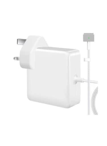 Replacement Magsafe 2 45W UK Plug Charger laptop adapter for Macbook 14.85V 3.05A T-tip for Mac Book Air 11 Inch and 13 Inch After Mid 2012 A1465 A1466 A1436
