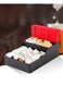 Multifunctional paper cup holder, disposable cup taker, milk tea shop straw paper towel bar storage grid cup divider