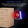 T21FB Micro USB Charging Zinc Alloy Smart Fingerprint + Bluetooth Single Open Drawer Lock File Cabinet Lock