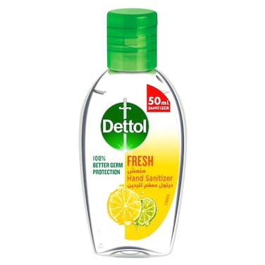 Dettol Fresh Instant Hand Sanitizer, 50ml