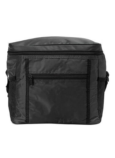 Waterproof Insulated Lunch Bag Black 27x17x24centimeter