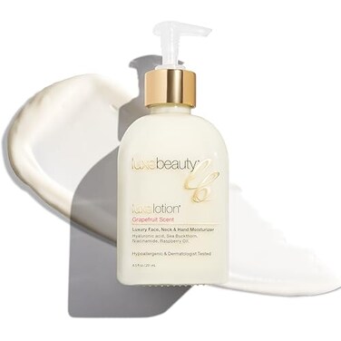 Luxebeauty Luxe Beauty: Luxe Lotion - Hyaluronic Acid Luxurious Face, Neck &amp; Hand Moisturizer