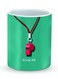 Premium Blow Me Designer Mug Green/Pink