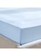 Box Derby Solid Microfiber Single Fitted Sheet - 90x190+20 cm