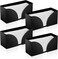 AFOROEOA 4PCS Black Paper Towel Dispenser Countertop