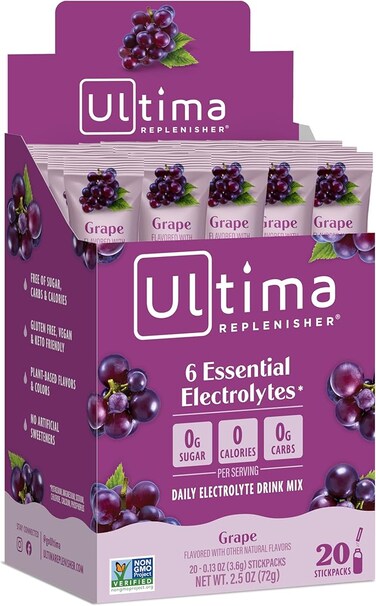 Ultima Replenisher Ultima Health Products - Replenisher Electrolyte Powder Grape 20