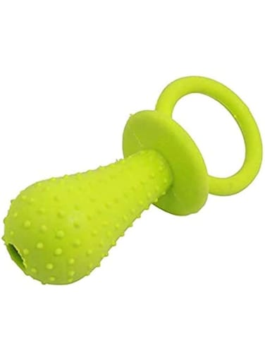 Cat And Dog Molar Environmental Protection Bite Toy 1Pc Pacifier Chew Toy Molar Rubber Pet Toy for Pet Dog Cat With Bell Large Size 14cm