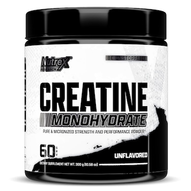 Nutrex Research Creatine Monohydrate, Unflavored, 60