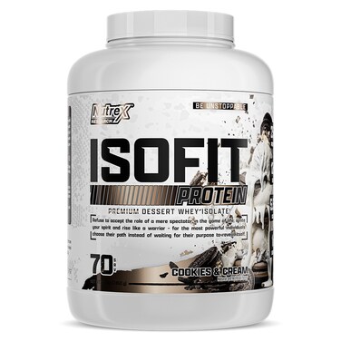 Nutrex Research Isofit, Cookies and Cream, 5 LB