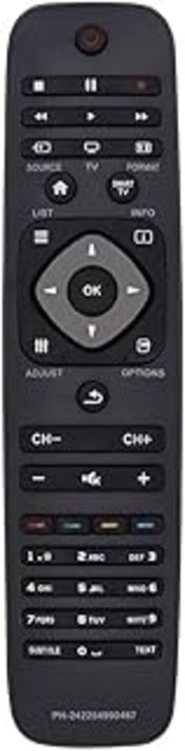 MYHGRC Replacement Remote Control for Philips 242254990467 TV for Universal Philips Remote Control TV Compatible with Remote Control YKF308-001 996590000449