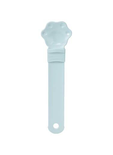SOPTEC Cat Strip Feeder - Cat Snack Scoop with Paw Shape,Lickable Cat Food Dispenser with Long Handle, Cat Treats Spoon for Wet Cat Treats, Liquid Snack
